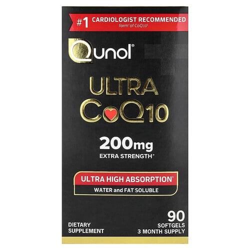 Qunol Ultra Coq10 200 Mg 90 Softgels product image