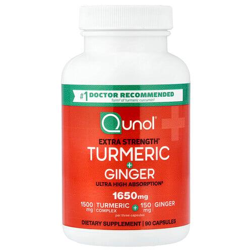 Qunol Turmeric Ginger 90 Capsules product image