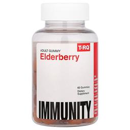 T Rq Adult Gummy Elderberry Lemon Raspberry 60 Gummies