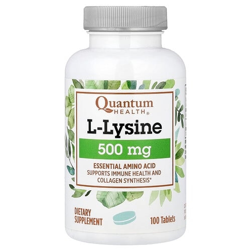 Quantum Health L Lysine 500 Mg 100 Tablets product image
