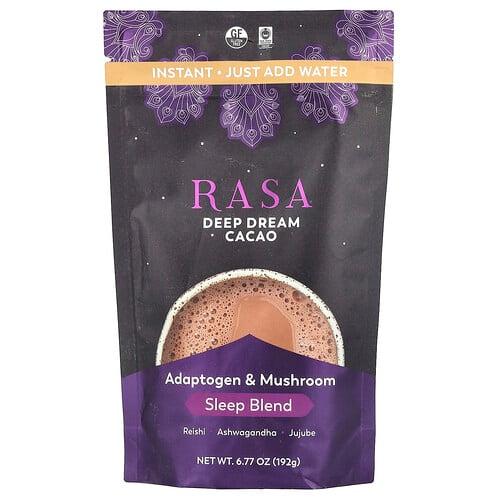 Rasa Adaptogen Mushroom Sleep Blend Instant Deep Dream Cacao 6 77 Oz 192 G product image