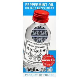 Ricql S Peppermint Oil 1 69 Fl Oz 50 Ml