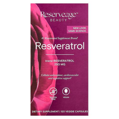 Reserveage Beauty Resveratrol 120 Veggie Capsules product image