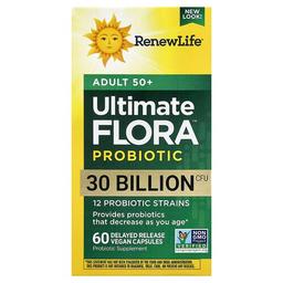 Renew Life Ultimate Flora Probiotic Adult 50 60 Vegan Capsules