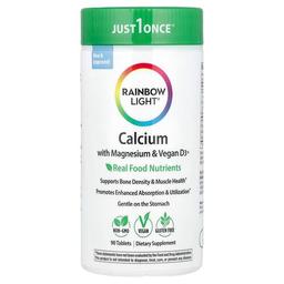 Rainbow Light Calcium With Magnesium Vitamin D3 90 Tablets