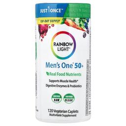 Rainbow Light Men S One 50 Real Food Nutrients 120 Vegetarian Caplets
