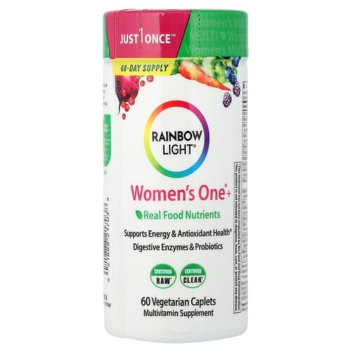 Rainbow Light Women S One Real Food Nutrients 60 Vegetarian Caplets product image