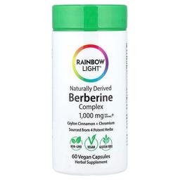 Rainbow Light Naturally Derived Berine Complex 60 Vegan Capsules