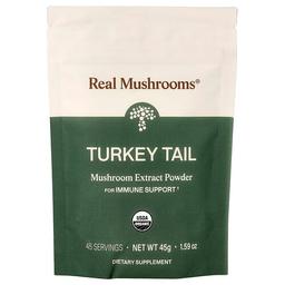 Real Mushrooms Turkey Tail Mushroom Extract Powder 1 59 Oz 45 G