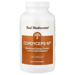 Real Mushrooms Cordyceps M Mushroom Extract Powder 300 Capsules 500 Mg Per Capsule