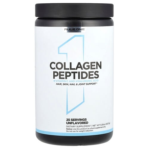 Rule One Proteins Collagen Peptides Vitamin C And Hyaluronic Acid Unflavored 9 26 Oz 262 5 G product image