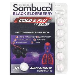 Sambucol Black Elderberry Cold Flu Relief 30 Tablets