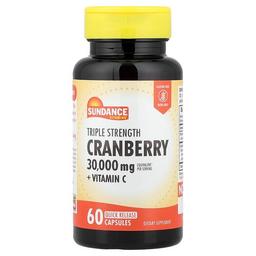 Sundance Vitamins Cranberry 60 Quick Release Capsules