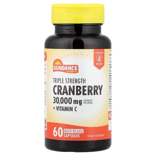 선댄스 비타민 Sundance Vitamins, 크랜베리, 빠른 방출 캡슐 60정 product image