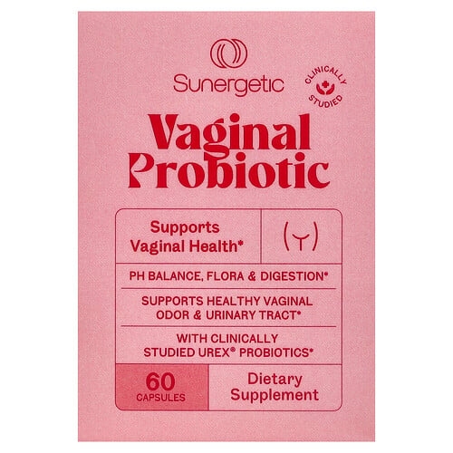 Sunergetic Vaginal Probiotic 60 Capsules product image
