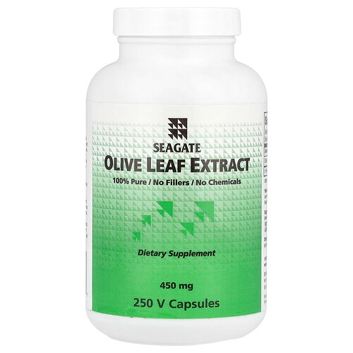 Seagate Olive Leaf Extract 450 Mg 250 V Capsules product image