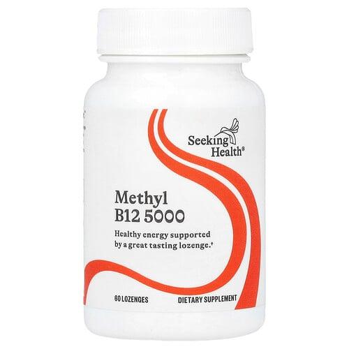 Seeking Health Methyl B12 5000 5 000 Mcg 60 Lozenges product image