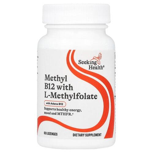 Seeking Health Methyl B12 With L Methylfolate 60 Lozenges product image