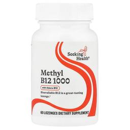 Seeking Health Methyl B12 1 000 Mcg 60 Lozenges