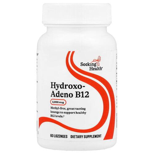 Seeking Health Hydroxo Adeno B12 2 000 Mcg 60 Lozenges product image