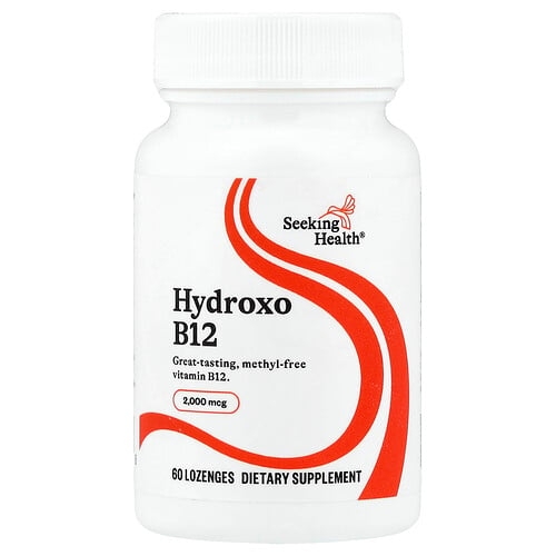 Seeking Health Hydroxo B12 2 000 Mcg 60 Lozenges product image