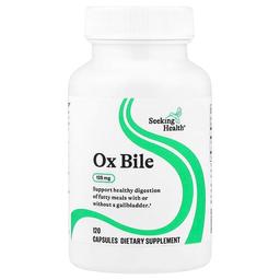 Seeking Health Ox Bile 125 Mg 120 Capsules