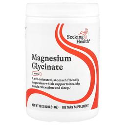 Seeking Health Magnesium Glycinate 6 61 Oz 187 5 G