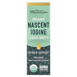 Smnutrition Organic Nascent Iodine Liquid Drops Unflavored 2 Fl Oz 60 Ml