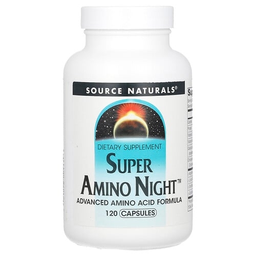 Source Naturals Super Amino Night 120 Capsules product image