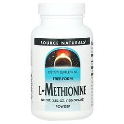 Source Naturals L Methionine Powder 3 53 Oz 100 G