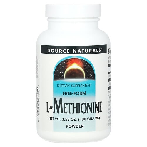 Source Naturals L Methionine Powder 3 53 Oz 100 G product image