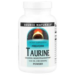 Source Naturals Taurine Powder 3 53 Oz 100 G