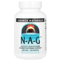 Source Naturals N A G 500 Mg 120 Tablets