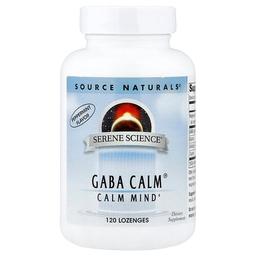 Source Naturals Serene Science Gaba Calm Peppermint 120 Lozenges