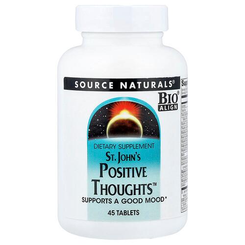 Source Naturals St John S Positive Thoughts 45 Tablets product image