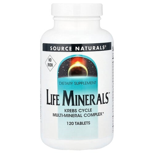 Source Naturals Life Minerals No Iron 120 Tablets product image