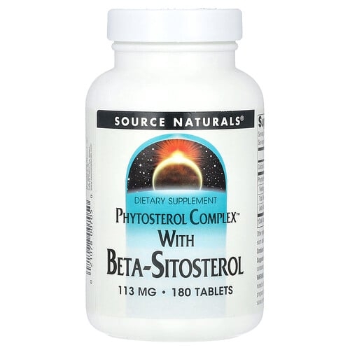 Source Naturals Phytosterol Complex With Beta Sitosterol 180 Tablets 113 Mg Per Tablet product image