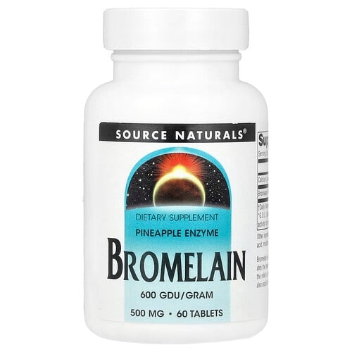 Source Naturals Bromelain 600 Gdu G 60 Tablets product image