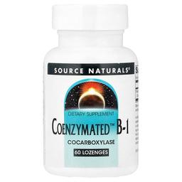 Source Naturals Coenzymated B 1 60 Lozenges 13 Mg Per Lozenge