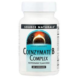 Source Naturals Coenzymate B Complex Peppermint 60 Lozenges