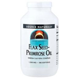 Source Naturals Flax Seed Primrose Oil 180 Softgels