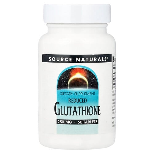 Source Naturals Reduced Glutathione 60 Tablets product image