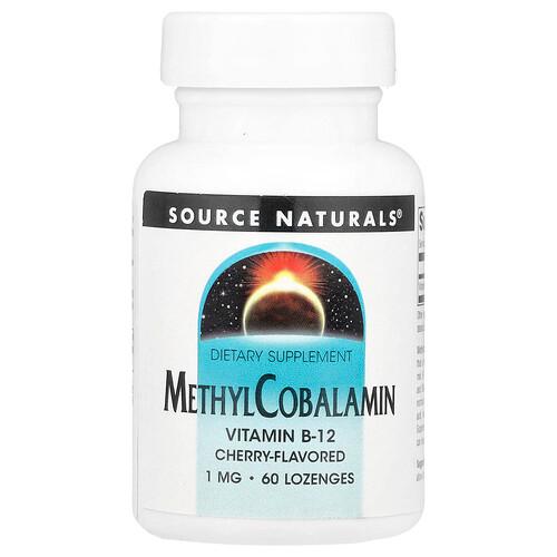 Source Naturals Methylcobalamin Cherry 1 Mg 60 Lozenges product image