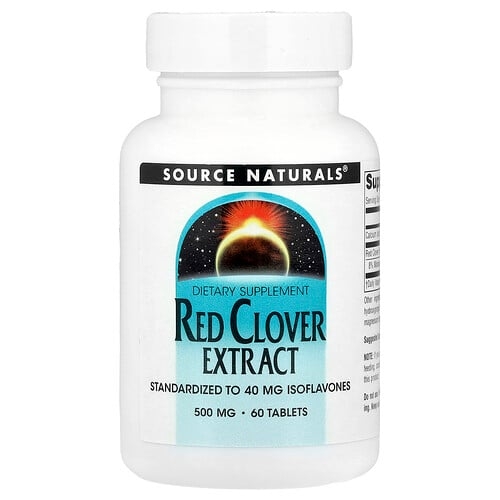 Source Naturals Red Clover Extract 60 Tablets product image