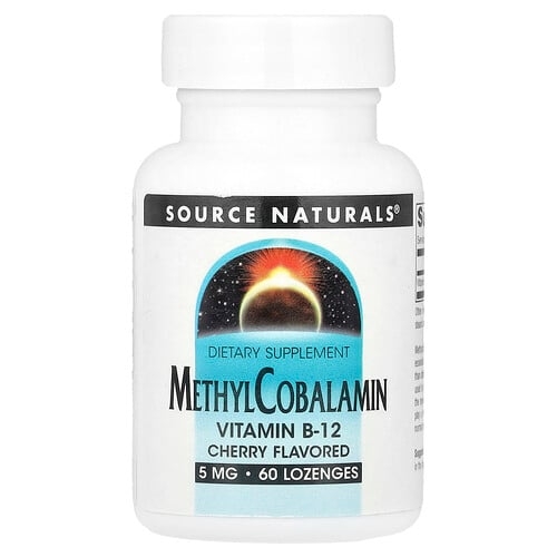 Source Naturals Methylcobalamin Cherry 5 Mg 60 Lozenges product image