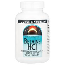 Source Naturals Betaine Hci 90 Tablets