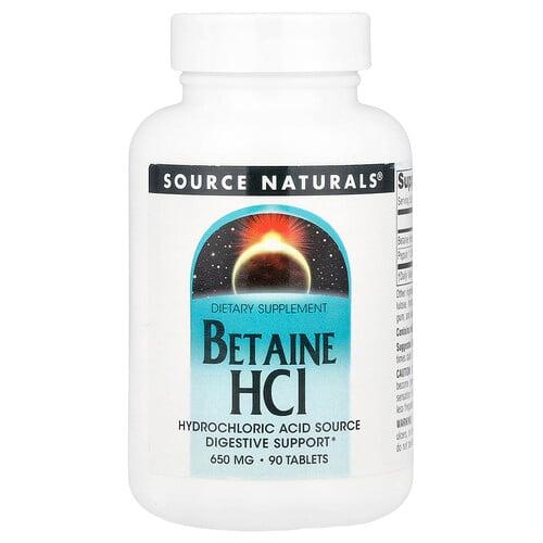 ์์ค ๋ค์ธ๋ด Source Naturals, ๋ฒ ํ์ธ HCI, 90์ product image