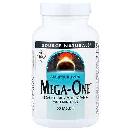 Source Naturals Mega One No Iron 60 Tablets product image