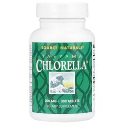 Source Naturals Yaeyama Chlorella 300 Tablets 20 Mg Per Tablet