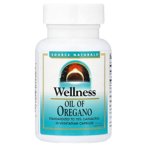 Source Naturals Wellness Oil Of Oregano 30 Vegetarian Capsules 45 Mg Per Capsule product image